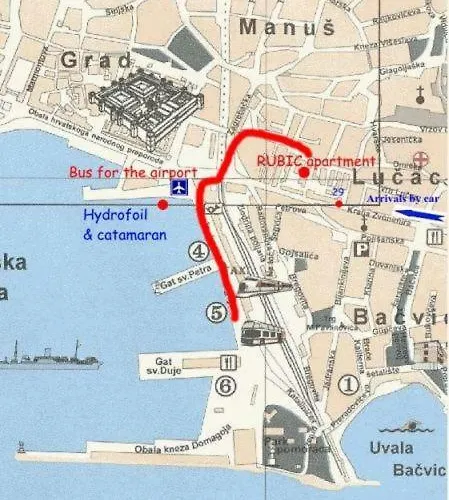 Rosmarinus Rubic Pensionat Split